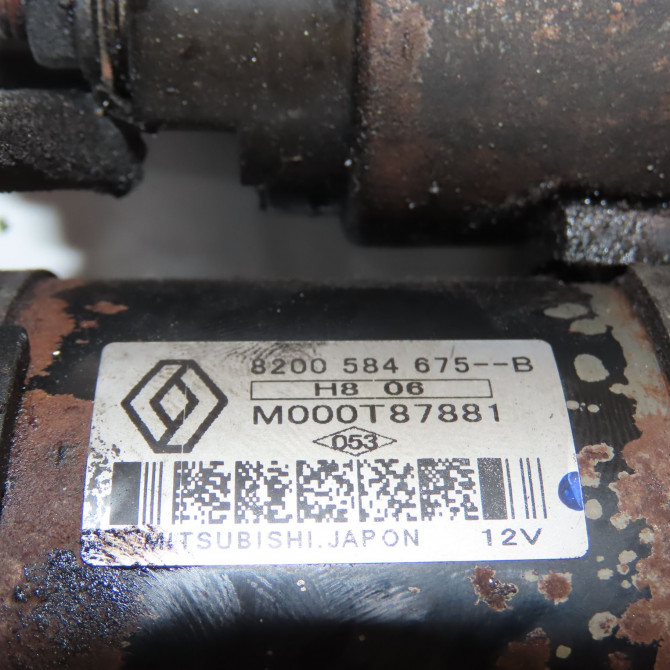 Démarreur occasion RENAULT KANGOO II Phase 1 01-2008->03-2013 1.5 DCI 85ch 8200584675 5