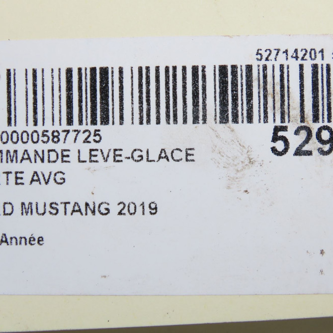 Commande lève-glace porte avant gauche occasion FORD MUSTANG VII phase 1 06-2015->... 1918007 6