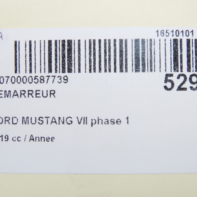 Démarreur occasion FORD MUSTANG VII phase 1 06-2015->... 2115275 7