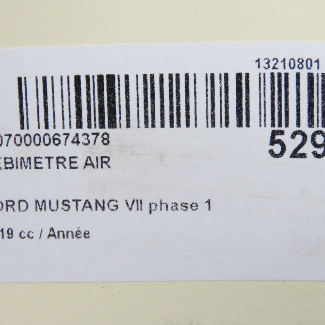 Debimetre air occasion FORD MUSTANG VII phase 1 06-2015->... 1516668 5