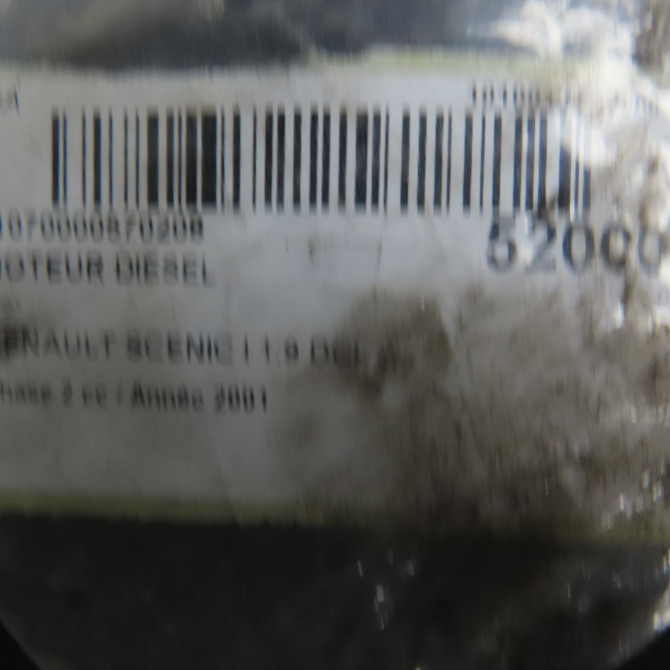 Moteur diesel occasion RENAULT SCENIC I Phase 2 08-1999->06-2003 1.9 DCI 100ch 7701474109 6