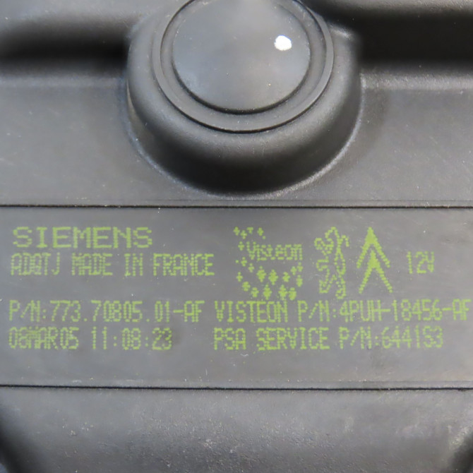 Ventilateur de chauffage occasion CITROEN C5 I Phase 2 09-2004->06-2008 1.6 HDi 110ch 6441S3 5