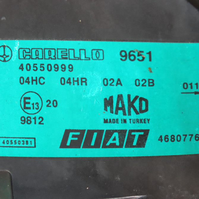 Phare gauche occasion FIAT DOBLO I Phase 1 03-2001->12-2005 1.9 D 46807765 4