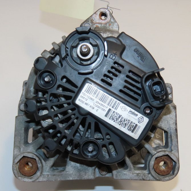 Alternateur occasion RENAULT TWINGO II Phase 2 12-2011->12-2014 8200667619 5