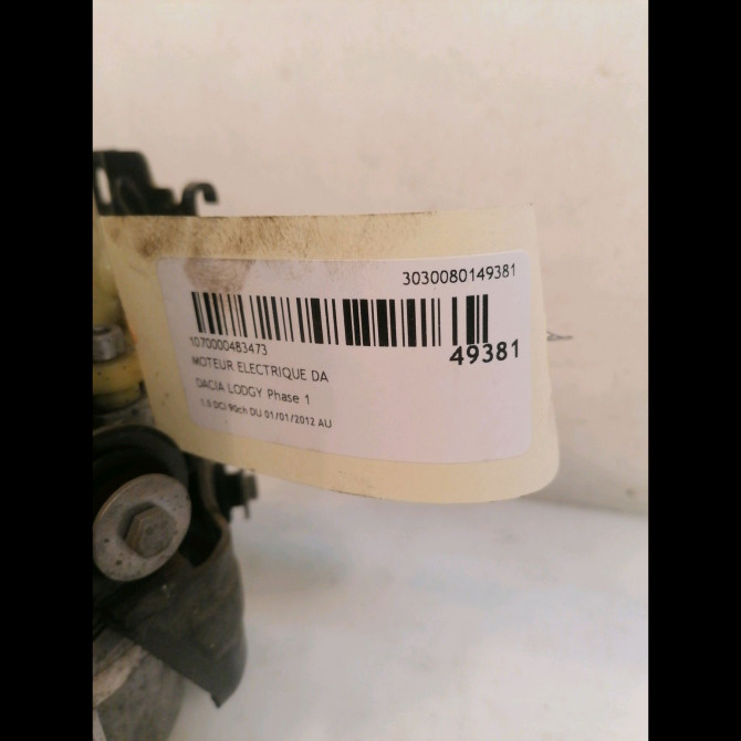 Moteur electrique de direction assistée occasion DACIA LODGY Phase 1 01-2012->... 1.5 DCI 90ch 491109155R 3