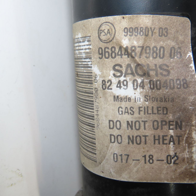 Amortisseur avant droit occasion PEUGEOT PARTNER II Phase 3 04-2015->... 1.6 BlueHDI 100ch 9684479180 4