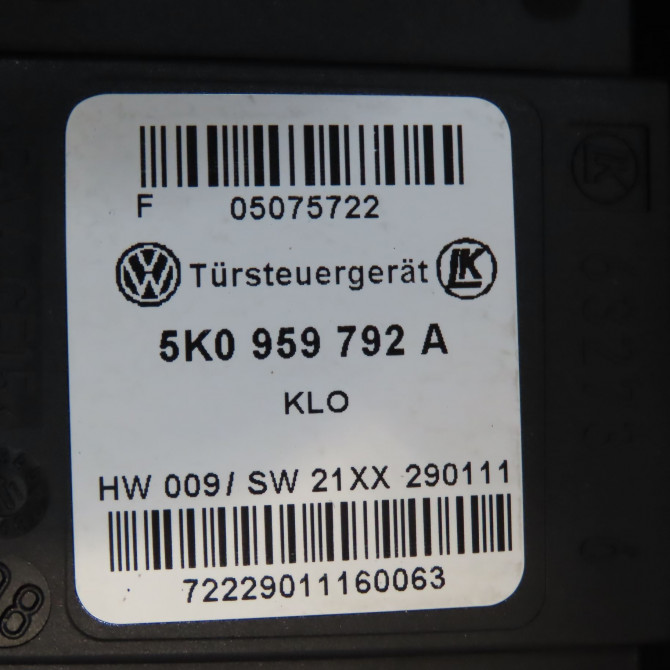 Mecanisme + moteur lève-glace avant droit occasion VOLKSWAGEN GOLF VI Phase 1 10-2008->04-2013 1.6 TDI 105ch 6