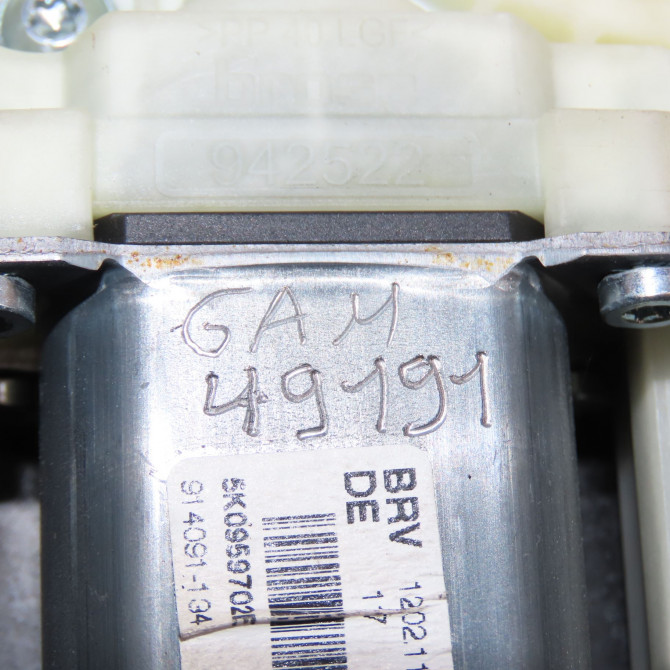 Mecanisme + moteur lève-glace avant droit occasion VOLKSWAGEN GOLF VI Phase 1 10-2008->04-2013 1.6 TDI 105ch 7