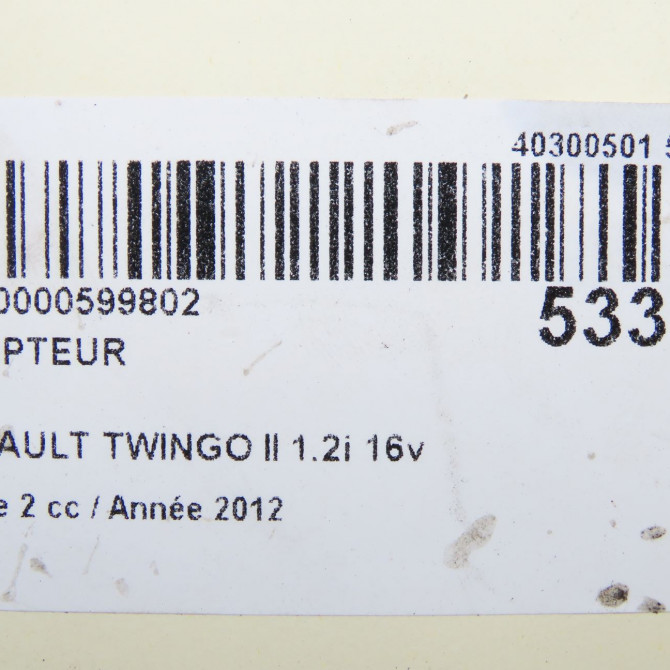 Compteur occasion RENAULT TWINGO II Phase 2 12-2011->12-2014 1.2i 16v 75ch 8201462040 6