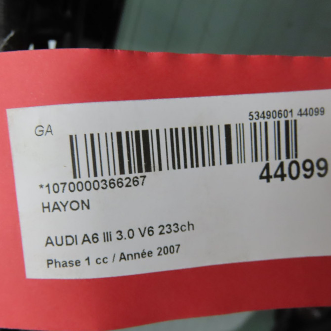 Hayon occasion AUDI A6 III Phase 1 05-2004->10-2008 3.0 V6 233ch 4F9827023M 6