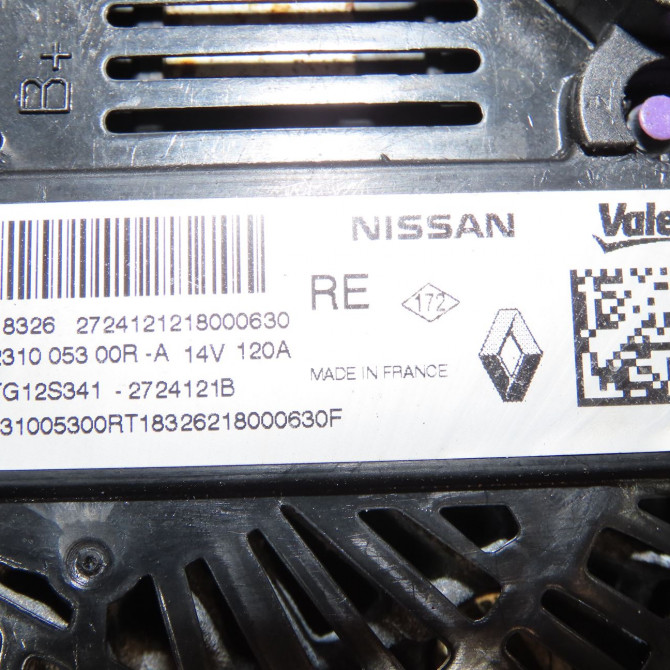 Alternateur occasion DACIA DUSTER Phase 2 09-2013->... 231005300R 6