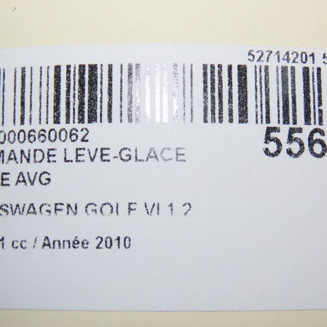Commande lève-glace porte avant gauche occasion  5K4959857AXSH 6