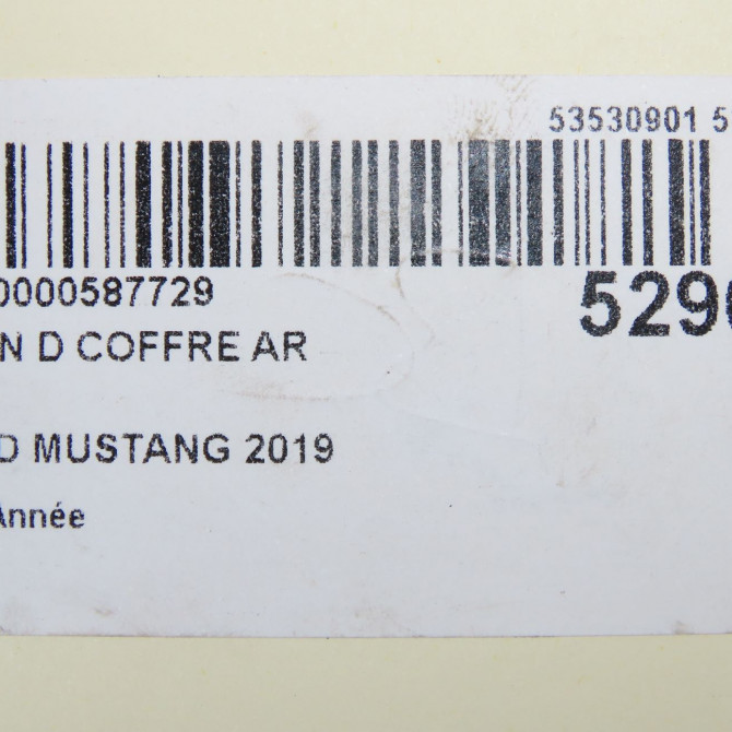 Verin droit coffre arrière occasion FORD MUSTANG VII phase 1 06-2015->... 1940531 4