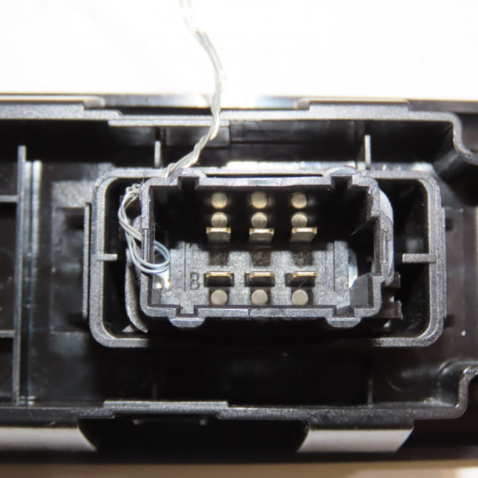 Commande lève-glace porte avant droite occasion CITROEN C3 PICASSO Phase 2 09-2012->... 1.6 HDI 90ch 6554QK 3