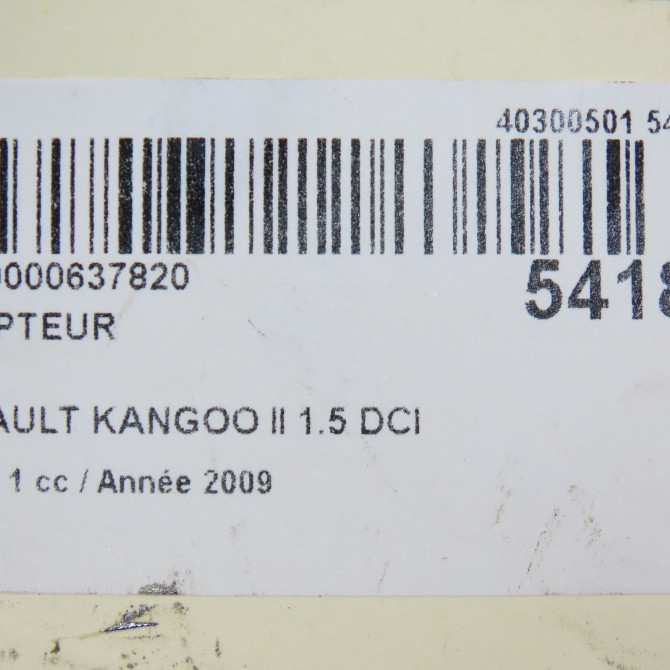 Compteur occasion RENAULT KANGOO II Phase 1 01-2008->03-2013 1.5 DCI 85ch 248102341R 6
