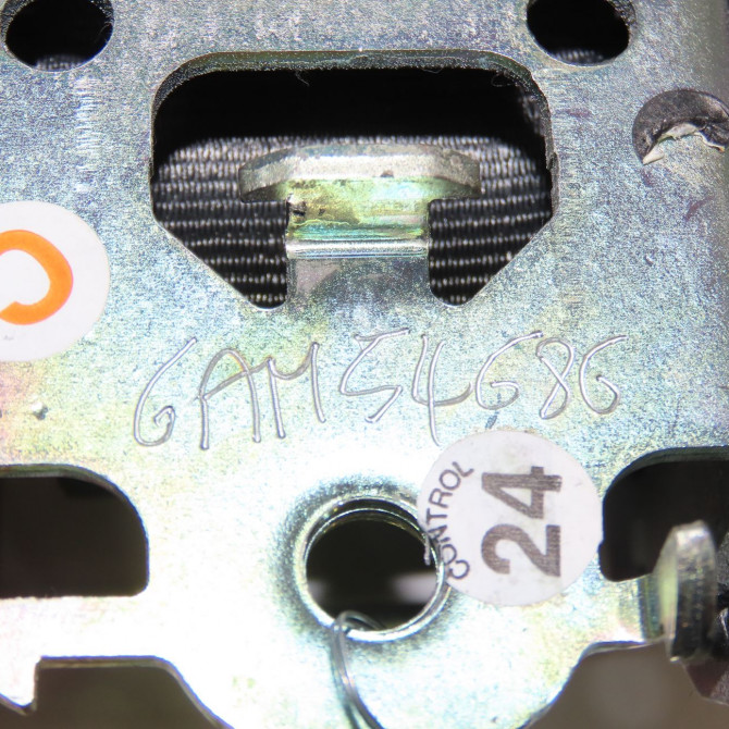 Ceinture arrière gauche occasion PEUGEOT 207 Phase 1 04-2006->06-2013 1.6i 120ch 8975Z7 6