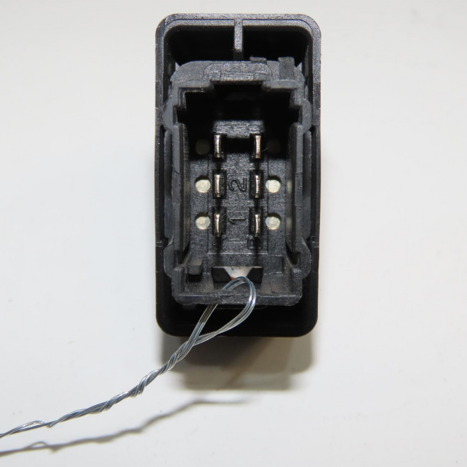 Commande lève-glace porte avant droite occasion PEUGEOT 207 Phase 1 04-2006->06-2013 1.4 HDI 70ch 6554QK 3