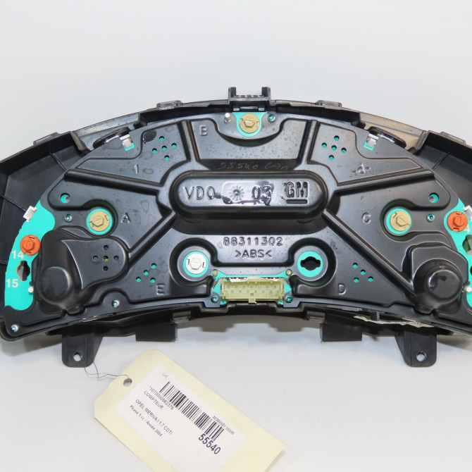 Compteur occasion OPEL MERIVA I Phase 1 04-2003->12-2005 1.7 CDTI 93179376 2