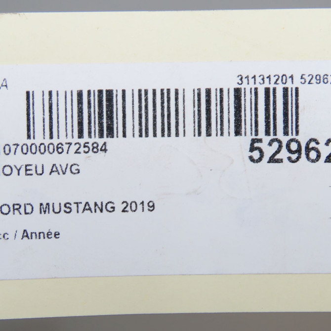 Moyeu avg occasion FORD MUSTANG VII phase 1 06-2015->... 5276475 5