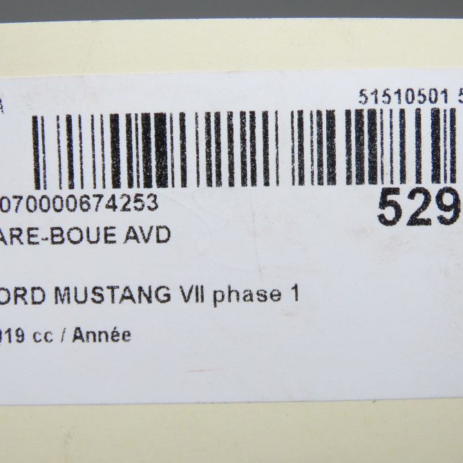 Pare-boue avant droit occasion FORD MUSTANG VII phase 1 06-2015->... 2217487 4