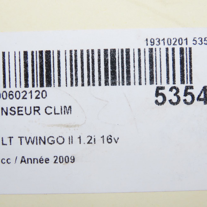 Condenseur clim occasion RENAULT TWINGO II Phase 1 06-2007->11-2011 1.2i 16v 75ch 921006980R 5
