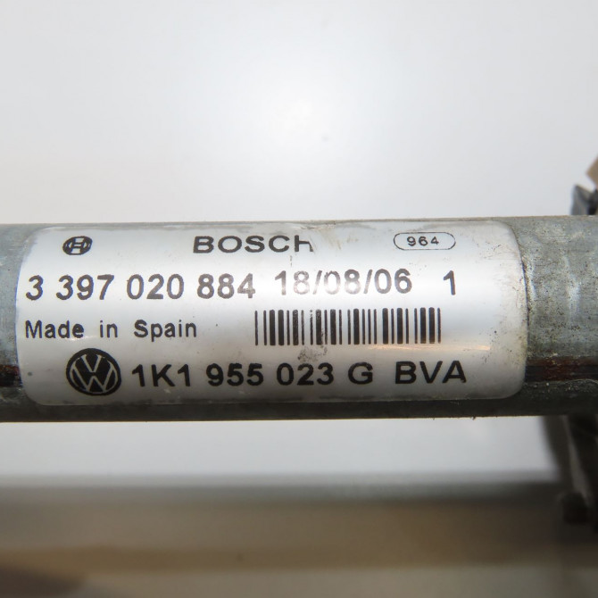 Moteur essuie-glace avant occasion VOLKSWAGEN GOLF V Phase 1 11-2003->10-2008 1.9 TDI 105ch 1Q1955119C 4