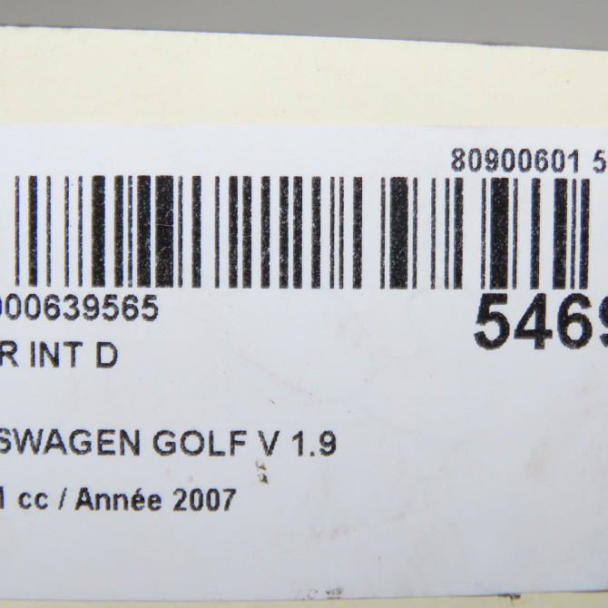 Feu arrière intérieur droit occasion VOLKSWAGEN GOLF V Phase 1 11-2003->10-2008 1.9 TDI 105ch 1K6945094E 5