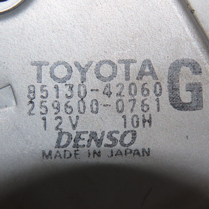 Moteur essuie-glace arrière occasion TOYOTA RAV4 III Phase 1 02-2006->11-2009 177 D-4D 8513042061 4