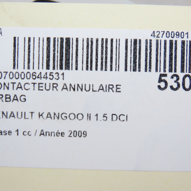 occasion RENAULT KANGOO II Phase 1 01-2008->03-2013 1.5 DCI 105ch 7