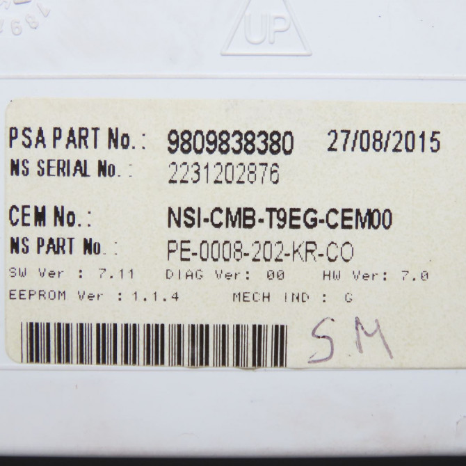 Compteur occasion  9809838380 4