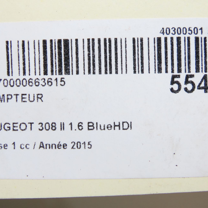 Compteur occasion  9809838380 6