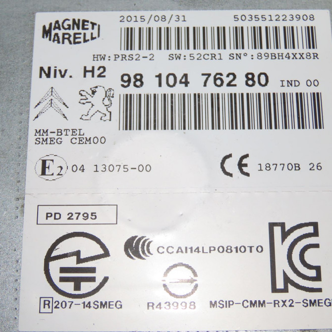 Autoradio occasion  1613172080 3