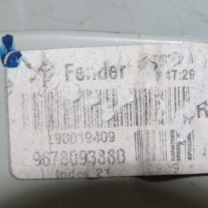 Feu arrière droit occasion  9678093880 5