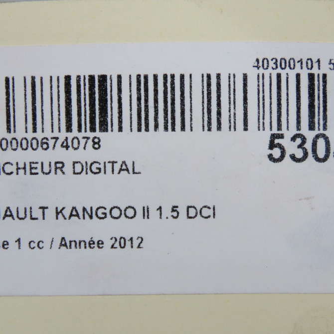 Afficheur digital occasion RENAULT KANGOO II Phase 1 01-2008->03-2013 1.5 DCI 75ch 280341078R 6