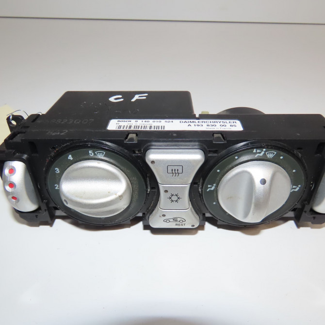 Commande de chauffage occasion CHRYSLER CROSSFIRE Phase 1 04-1995->04-1999 3.2i V6 217ch 5099162AA 1