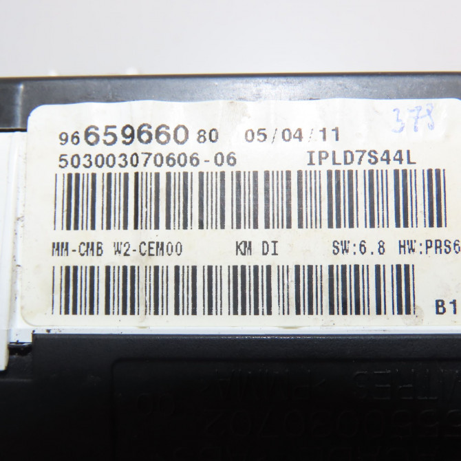 Compteur occasion PEUGEOT 508 Phase 1 04-1995->04-1999 2.0 HDI 163ch 9824842180 5
