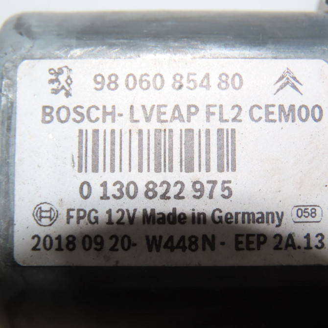 Mecanisme+moteur leve-glace arg occasion PEUGEOT 508 Phase 1 04-1995->04-1999 2.0 HDI 163ch 9806087180 4