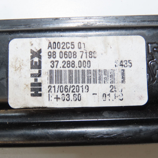 Mecanisme+moteur leve-glace arg occasion PEUGEOT 508 Phase 1 04-1995->04-1999 2.0 HDI 163ch 9806087180 5