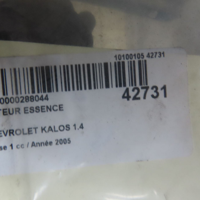 Moteur essence occasion CHEVROLET KALOS Phase 1 03-2005->05-2008 1.4 85ch 96475748 6