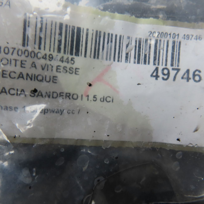 Boîte à vitesse mecanique occasion  8201180697 6