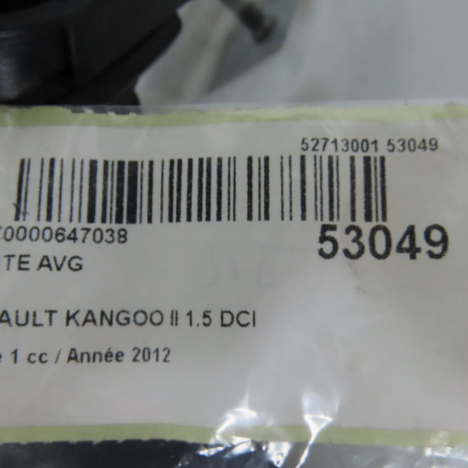 Porte avant gauche occasion RENAULT KANGOO II Phase 1 01-2008->03-2013 1.5 DCI 75ch 801010229R 6