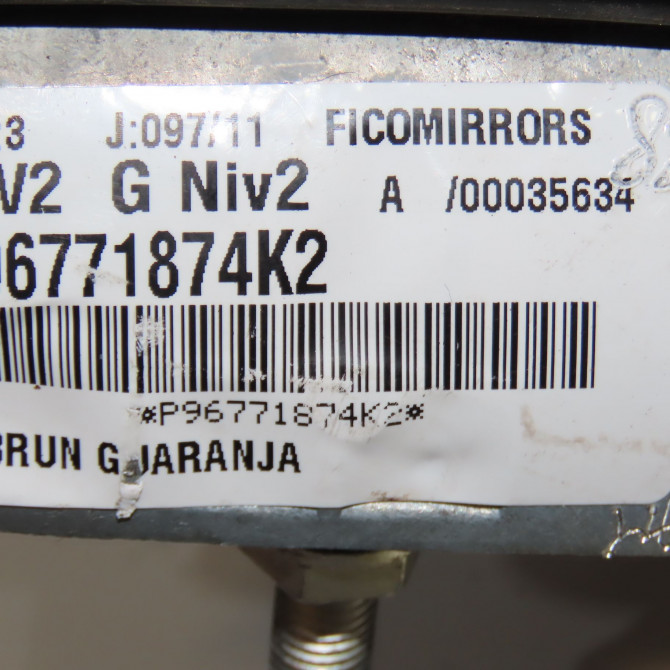 Retroviseur exterieur electrique gauche occasion PEUGEOT 508 Phase 1 04-1995->04-1999 2.0 HDI 163ch 8154SH 5