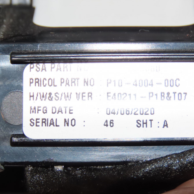 Compteur occasion CITROEN 9838058680 4