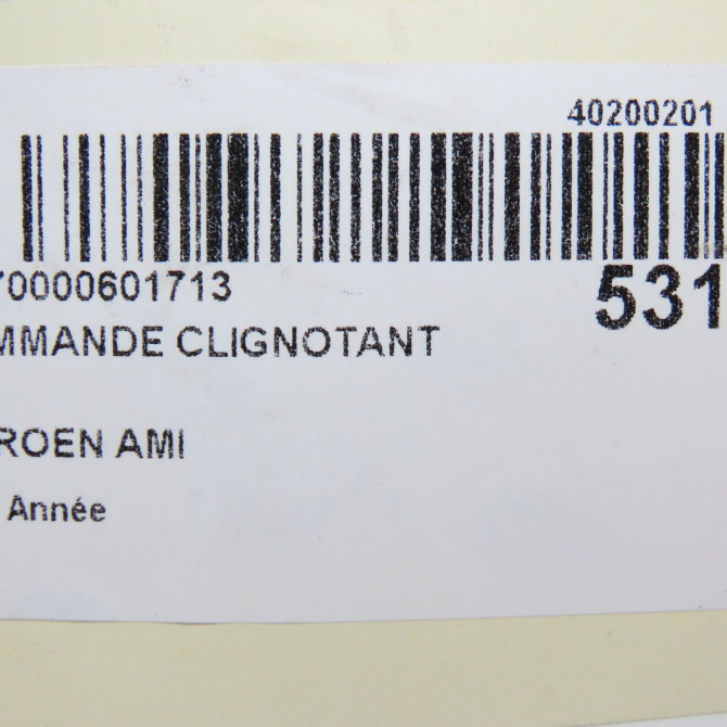 Commande clignotant occasion CITROEN 9838423580 5