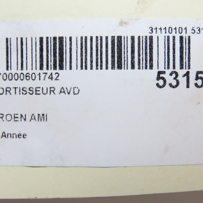 Amortisseur avant droit occasion CITROEN 9849122880 8