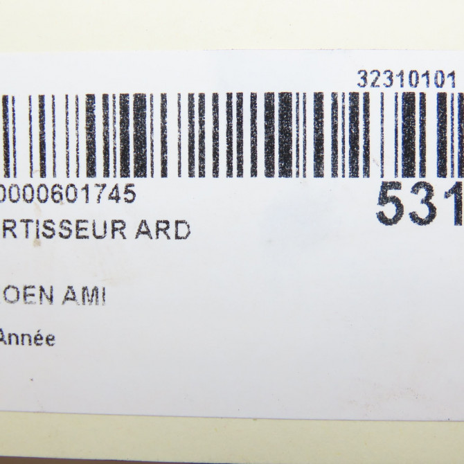 Amortisseur arrière droit occasion CITROEN 9849126980 7