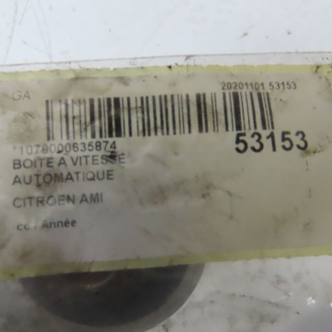 Boîte à vitesse automatique occasion CITROEN 6