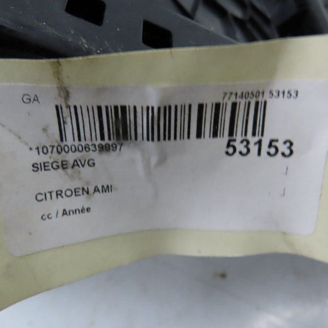 Siège avant gauche occasion CITROEN 1671935280 4