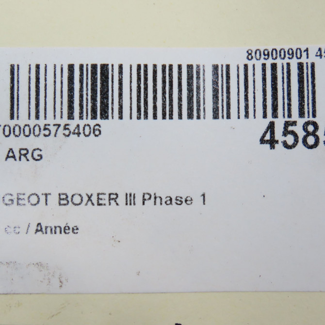 Feu arrière gauche occasion PEUGEOT BOXER III Phase 1 06-2006->... 1606664080 6