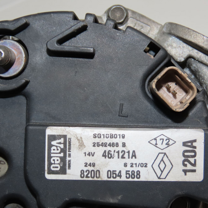 Alternateur occasion RENAULT SCENIC I Phase 2 08-1999->06-2003 1.9 DCI 100ch 8200205612 6